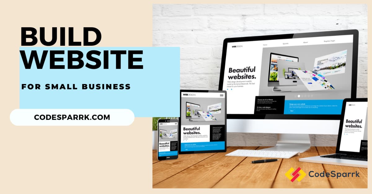 Small business website development