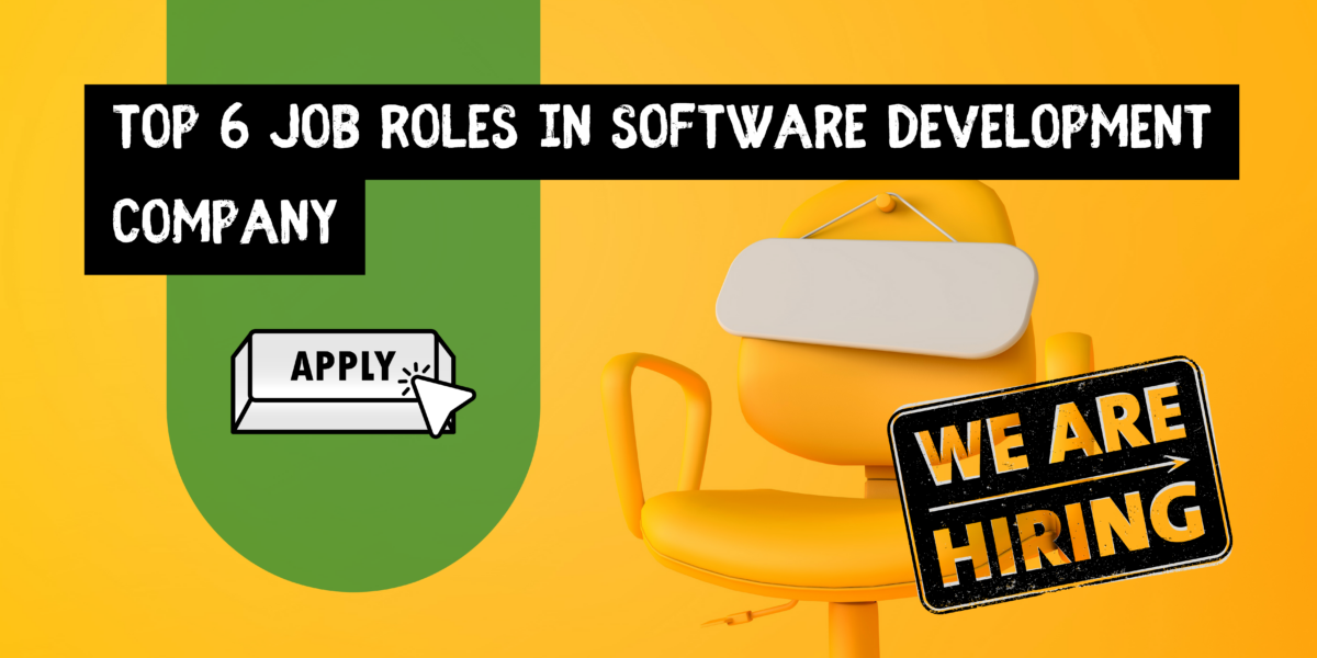 Job roles in software Development company - CodeSparrk