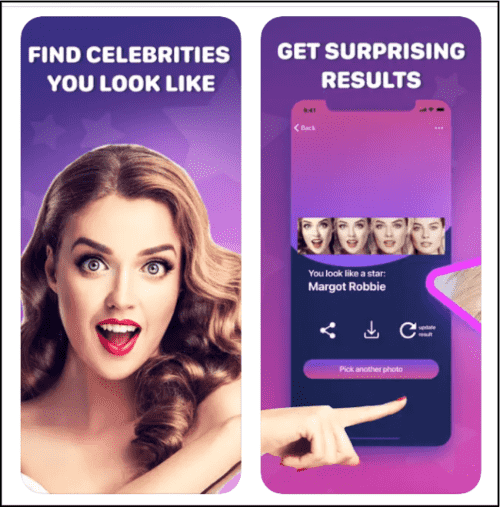 Celebrity Look alike app - Y STAR