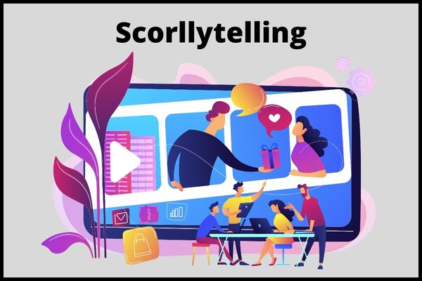 Web design trends in 2022 - Scrollytelling