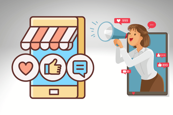 Social media for Online stores