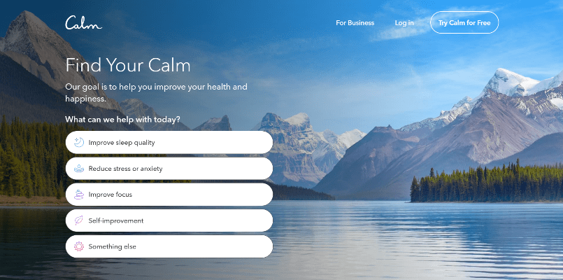 Calm app