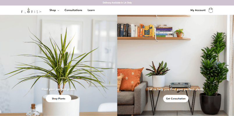 Florish plant care app